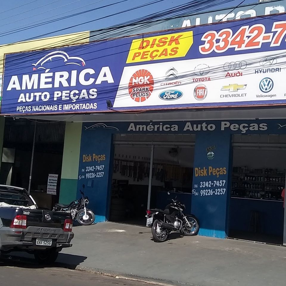 América Auto Peças – Alvo Ibitinga